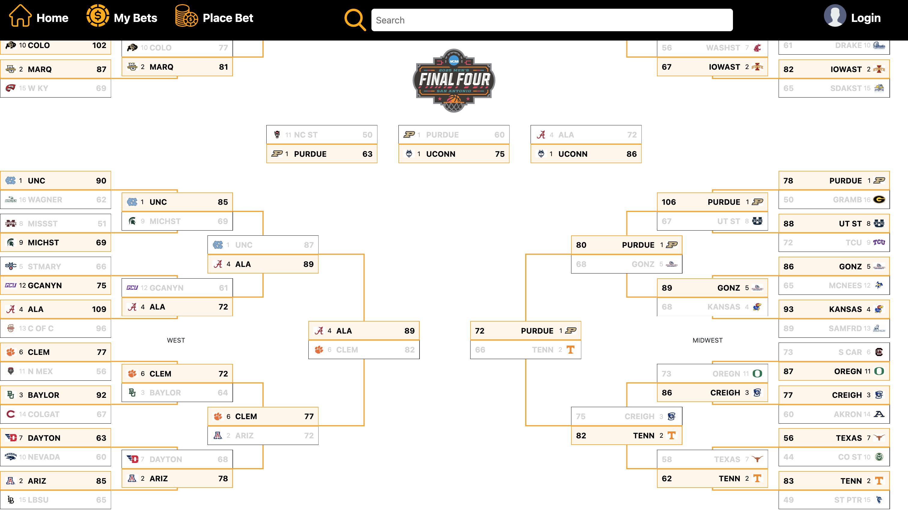 March Madness Betting Platform preview 3